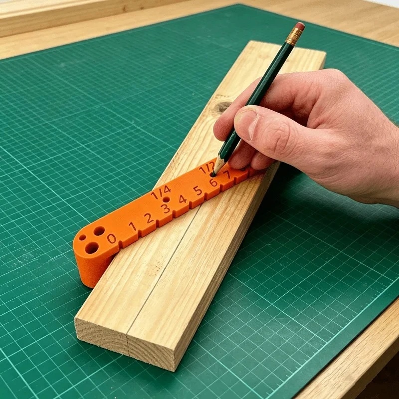 Workshop Tools Locations - 多機能木工センターポジションゲージ ドリルロケーター 大工用測定スクライバー 丈夫なDIYワークショップ木工ツール