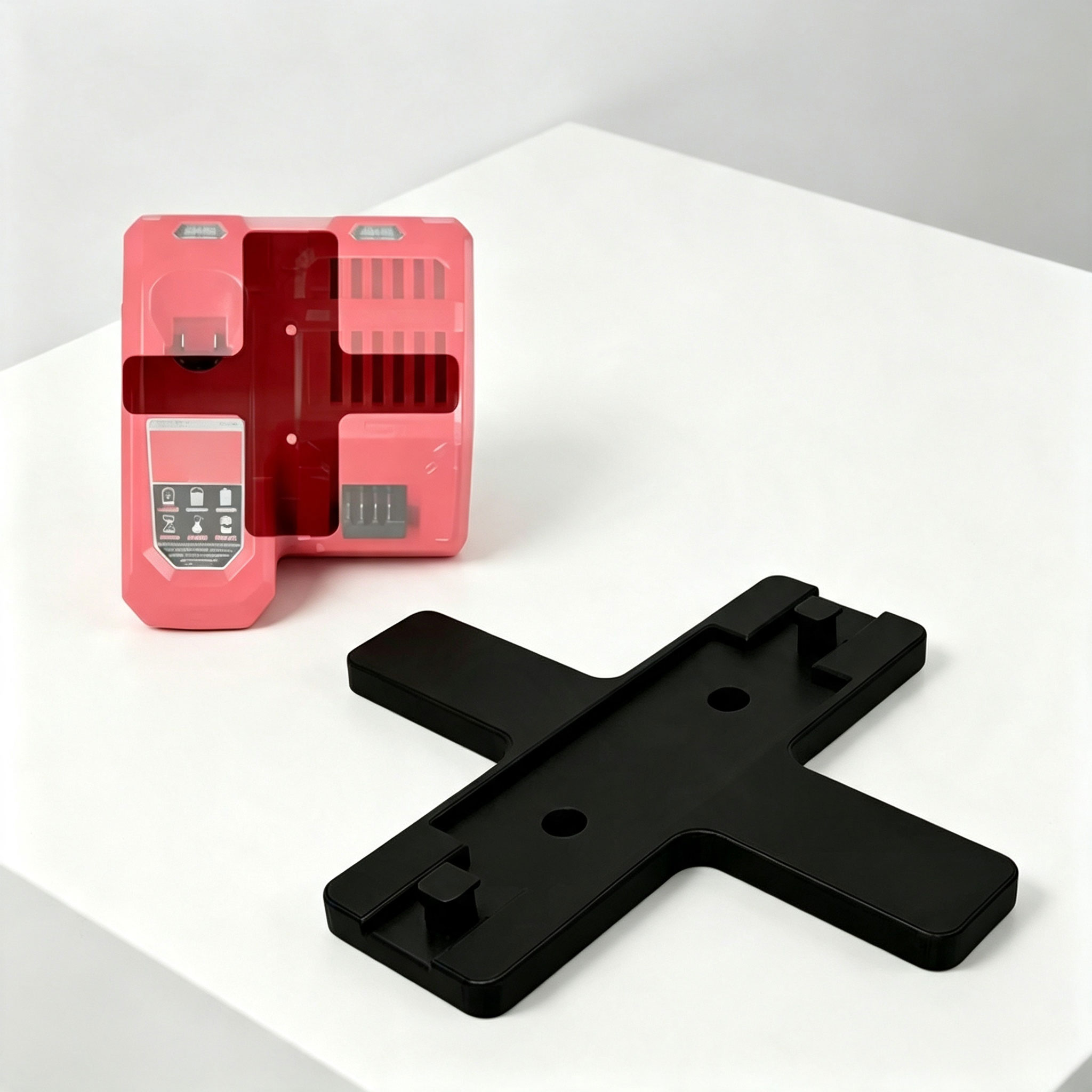 Workshop Tools Wall - ミルウォーキーM12/M18対応充電器壁掛けホルダー、電動工具オーガナイザーブラケット、ガレージワークショップ収納ホルダー、コードレス工具用
