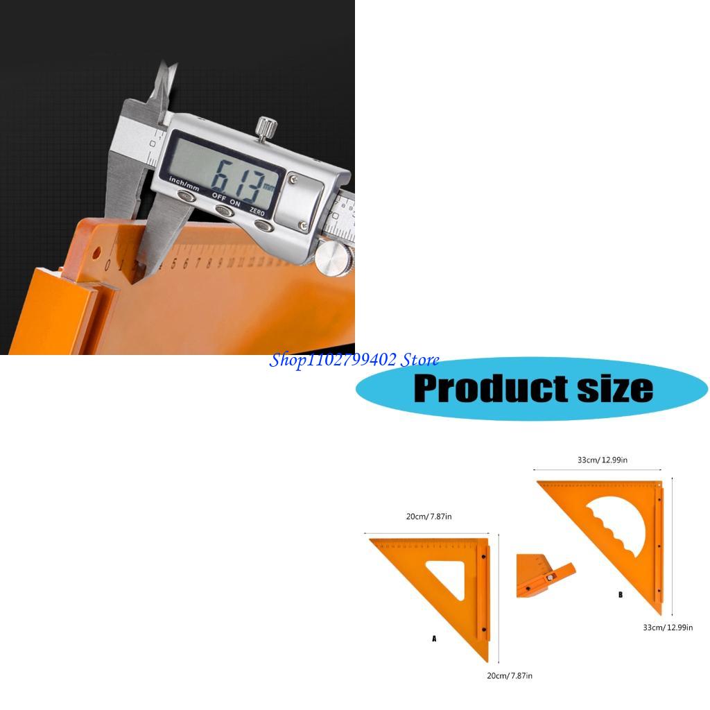 Workshop Tools In Engineering - 547F 建設製図および大工仕事用の正確な直角測定装置