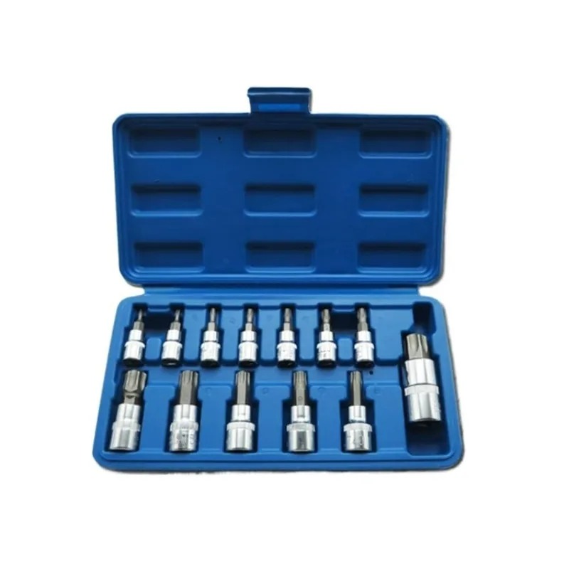 Car Workshop Tools Kit - 13 個トルクスキーキット自動車修理ツールドライバーセットインパクトソケットレンチヘッドプロフェッショナル自転車車機械ワークショップツール