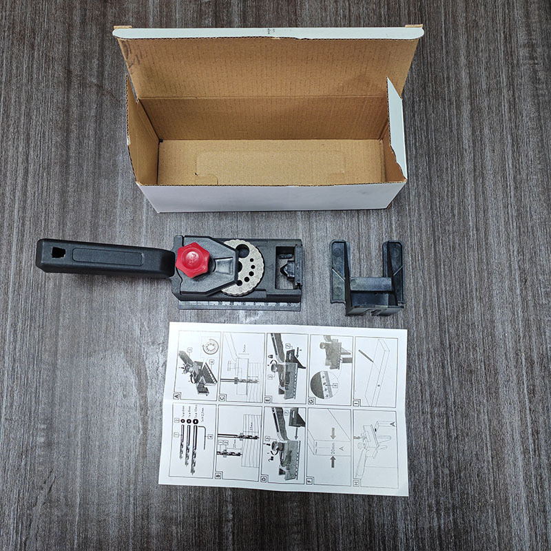 Workshop Tools Locations - 調整可能な木工ドリルガイドロケータージグ 10 穴デザイン 3 ミリメートルから 12