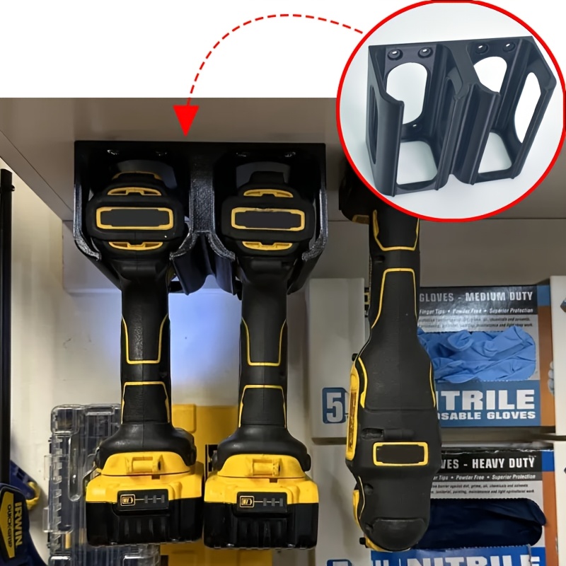 Workshop Tools Rack - ツール収納ラック 壁掛け式電動工具オーガナイザー ガレージ/作業場整理ソリューション（取り付けネジ付属）
