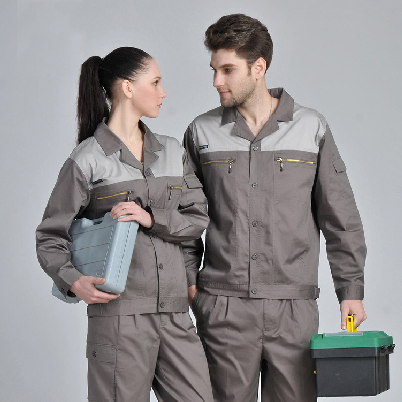 Workshop Tools And Safety - 作業服セット男性防塵工場修理工ツーリングポータースタッフスーツ電気技師安全男性ワークショップ耐久性のある制服