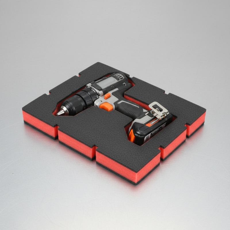 Tools For Workshop - 1 個赤黒耐衝撃フォームインサートツールオーガナイザースポンジライナー 48-22-8442 & 48-22-84432 ワークショップツール引き出し収納ボックス