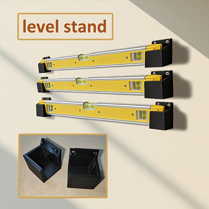 Workshop Tools Wall - 2個入り水準器壁掛けホルダー、耐久性のある構造と簡単な取り付けが可能、ガレージや作業場の工具収納に最適