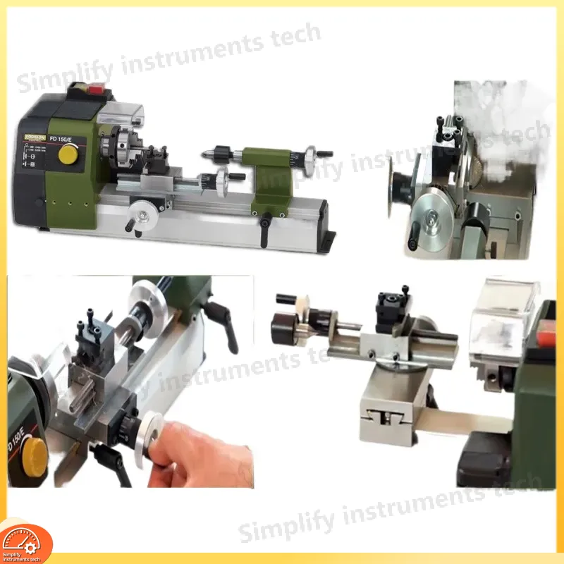 Workshop Tools In Engineering - ミニ精密旋盤FD150 E24150 金属・木材・プラスチック旋削・フライス加工CNCラボ・ワークショップ・趣味・エンジニアリング向け