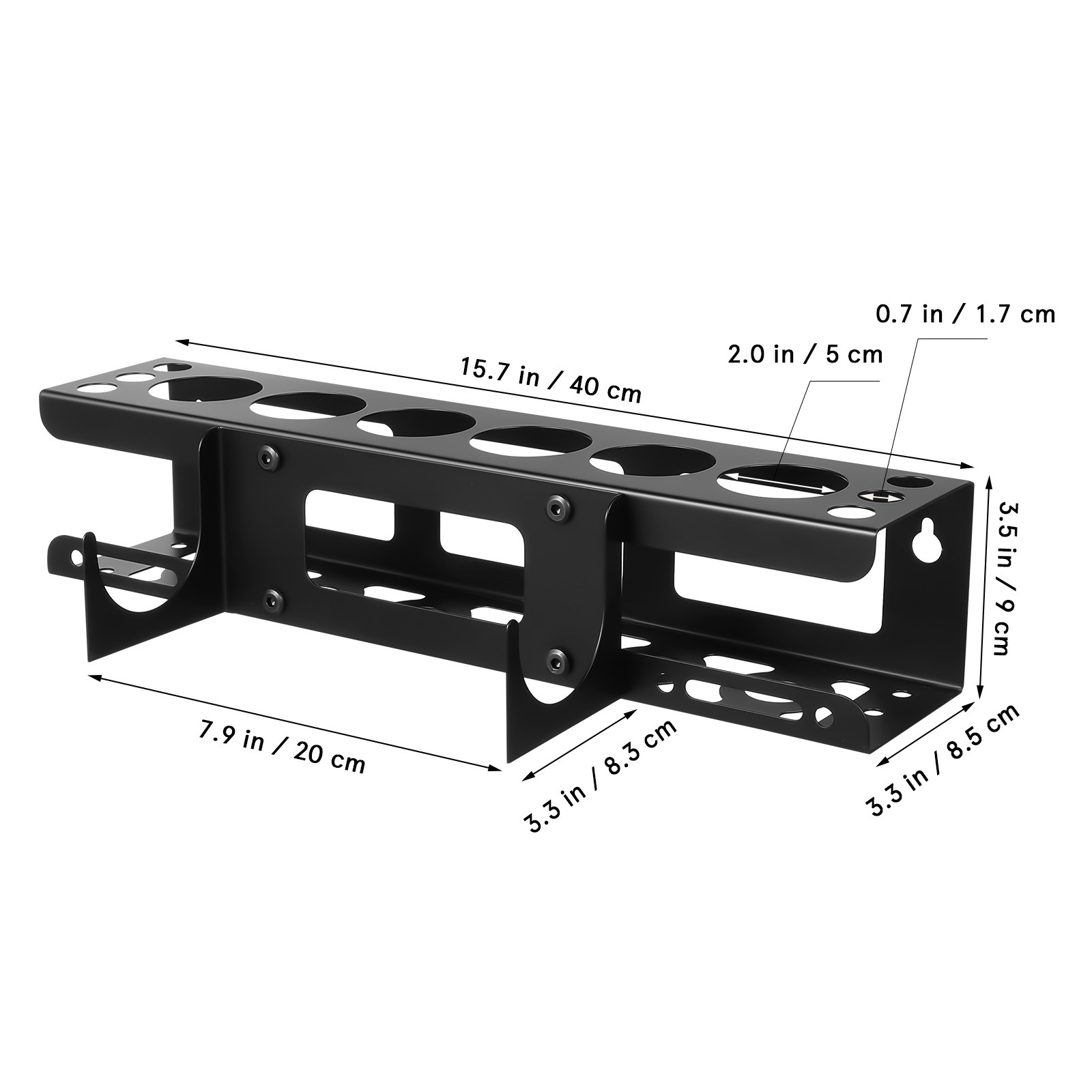 壁掛け式コーキング収納ラック、頑丈なツールオーガナイザー、ガ - Workshop Tools Rack のレビューと価格