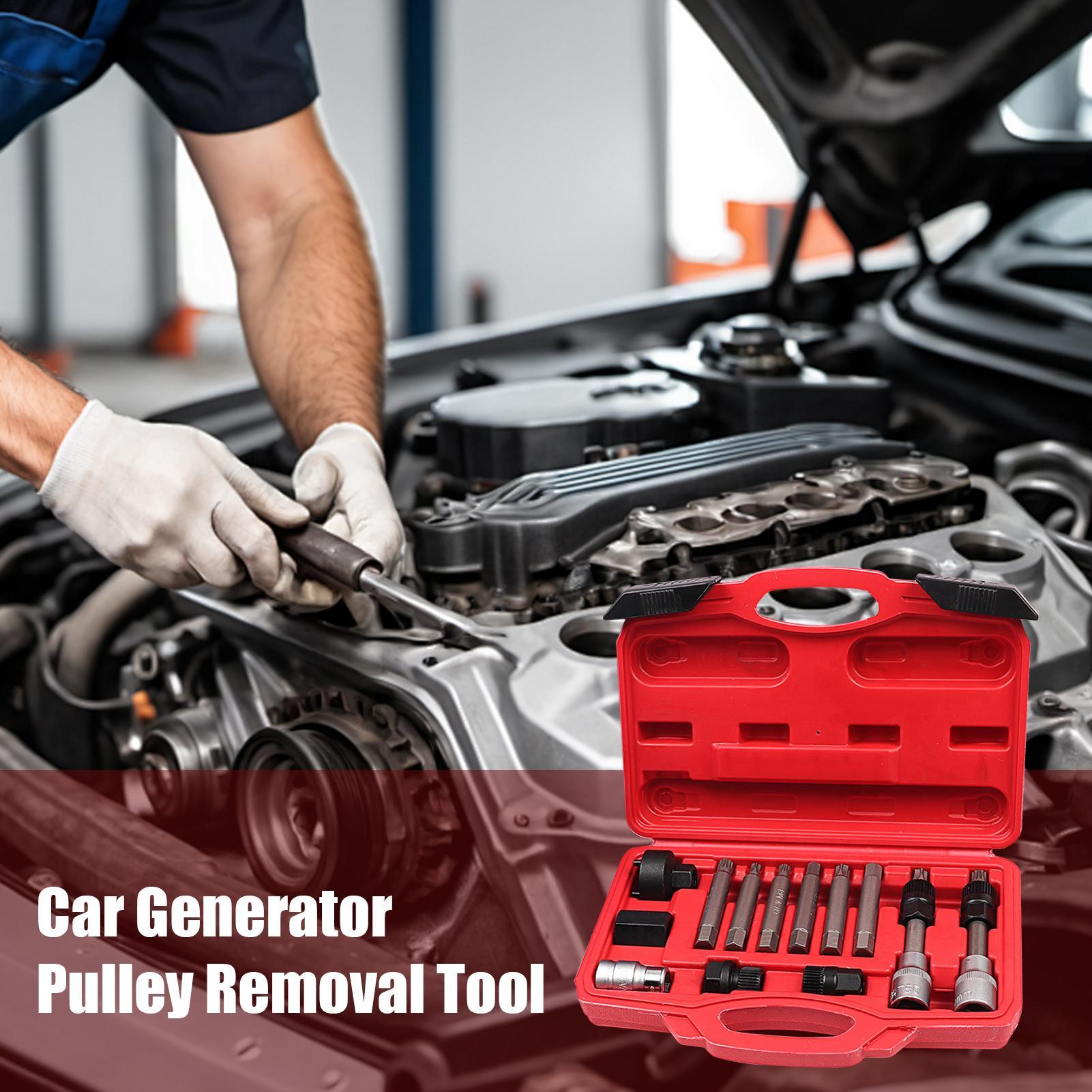 ボルボオルタネータープーリー取り外しツールキットマニュアルレ - Car Workshop Tools Kit のレビューと価格