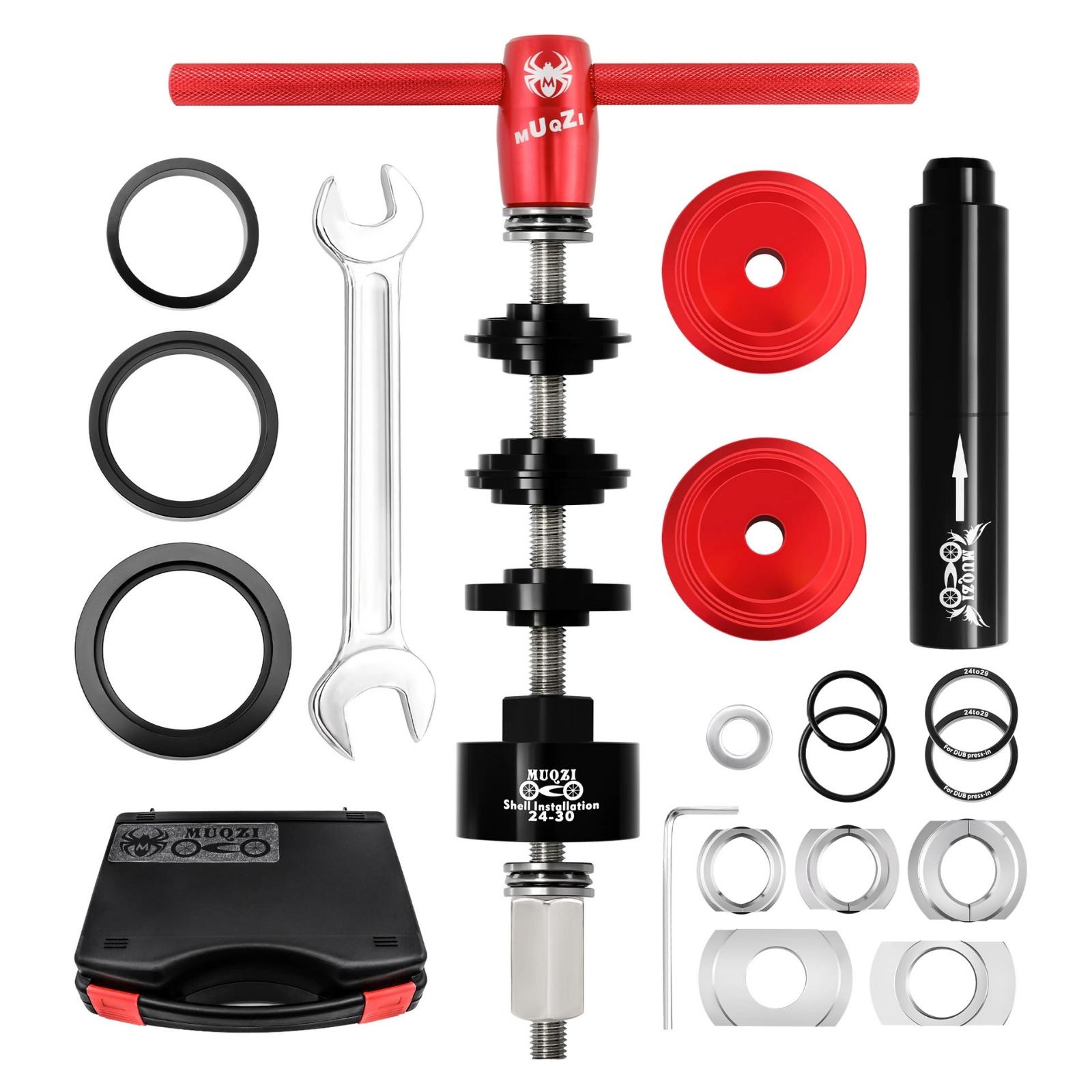 プロ用自転車ベアリングプレスツールセット、ボトムブラケットカ - Tools For Workshop のレビューと価格