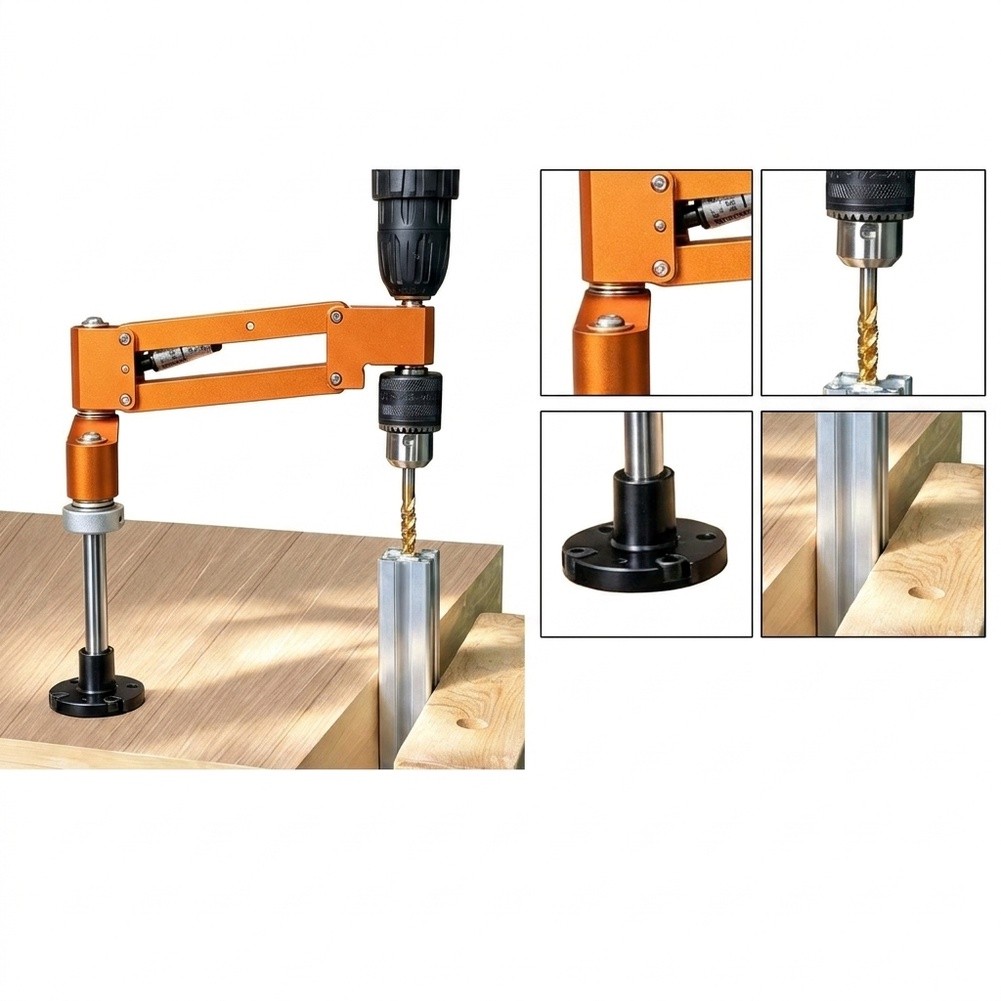 CNC アルミ合金カンチレバータッピングブラケットハンドドリ - Hand Tools And Workshop Equipment のレビューと価格