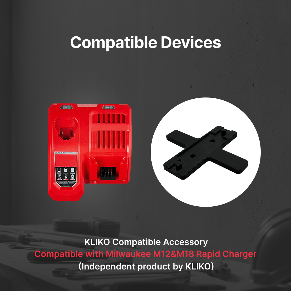 ミルウォーキーM12/M18対応充電器壁掛けホルダー、電動工 - Workshop Tools Wall のレビューと価格