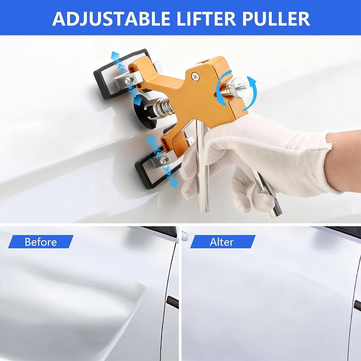 デントリペアキット 車の凹み修正ツール ワークショップ PD - Car Workshop Tools Kit のレビューと価格