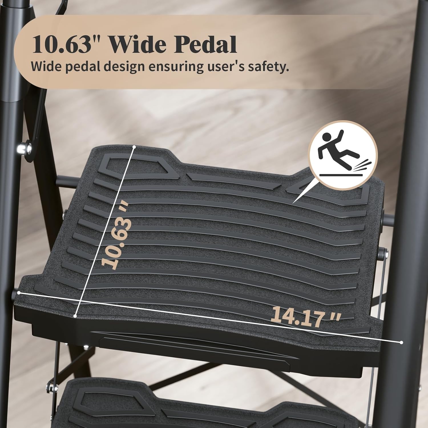 ツールプラットフォーム付き5段ステップラダー、耐荷重900ポ - Workshop Tools And Safety のレビューと価格