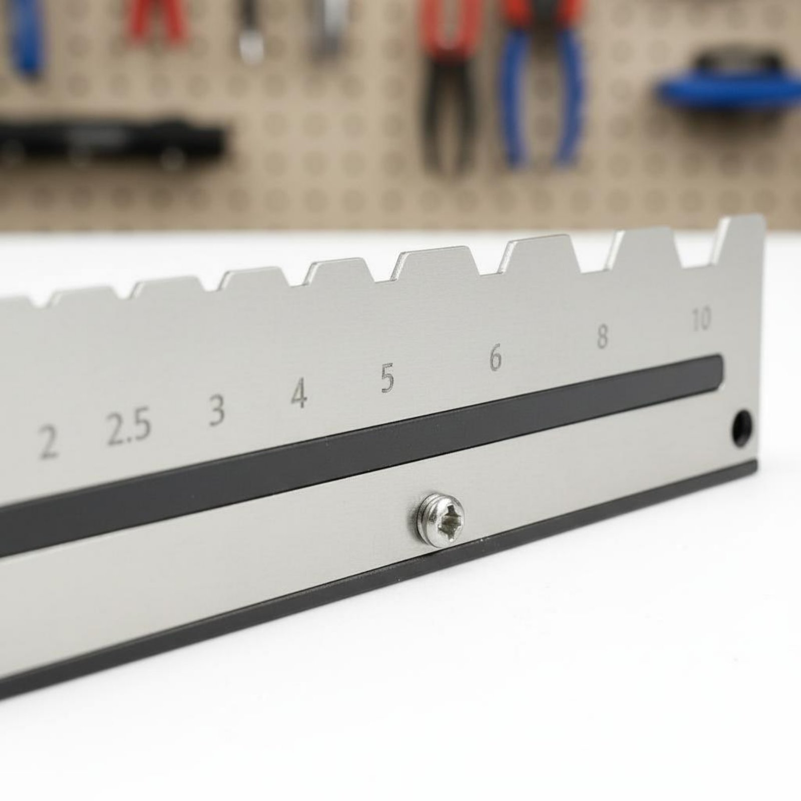 壁掛け六角レンチホルダー、金属製ペグボードレンチラック、六角 - Workshop Tools Wall のレビューと価格