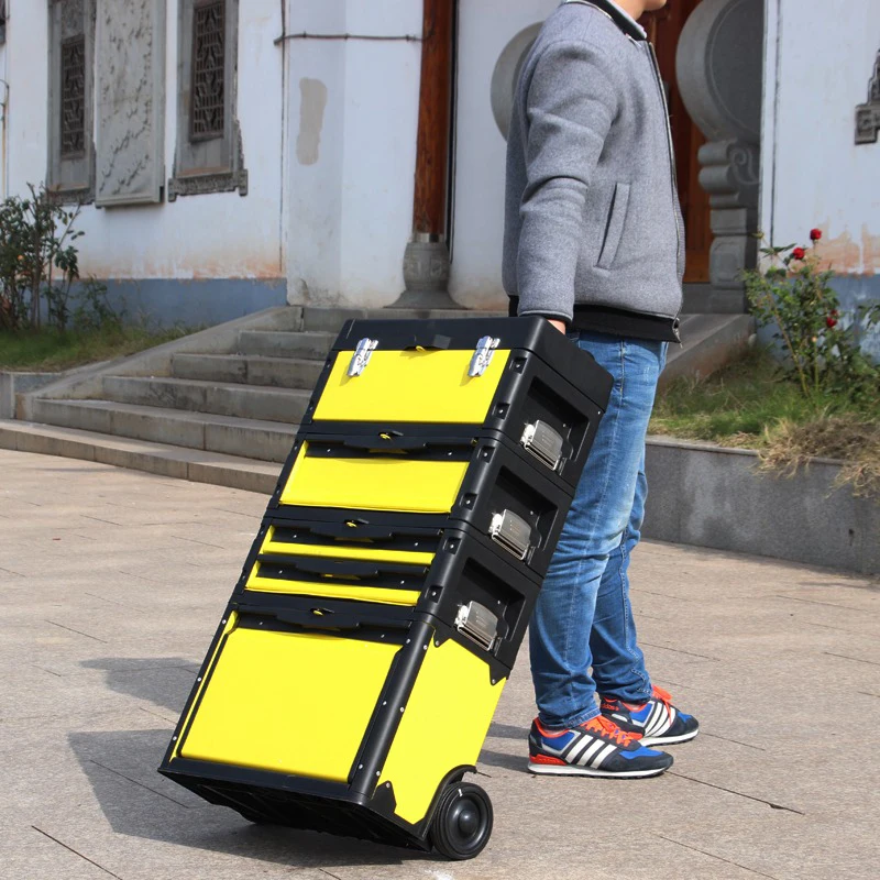 車整備工具収納ボックス多機能トロリー三役一体型ハードウェアツ - Workshop Tools In Engineering のレビューと価格