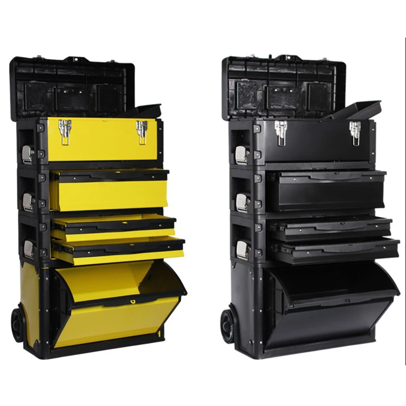 車整備工具収納ボックス多機能トロリー三役一体型ハードウェアツ - Workshop Tools In Engineering のレビューと価格