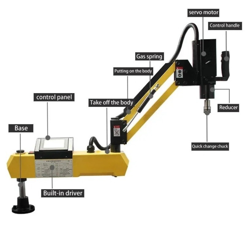 金属タッピングマシン MR-16 M3-M16 精密エンジニ - Workshop Tools In Engineering のレビューと価格