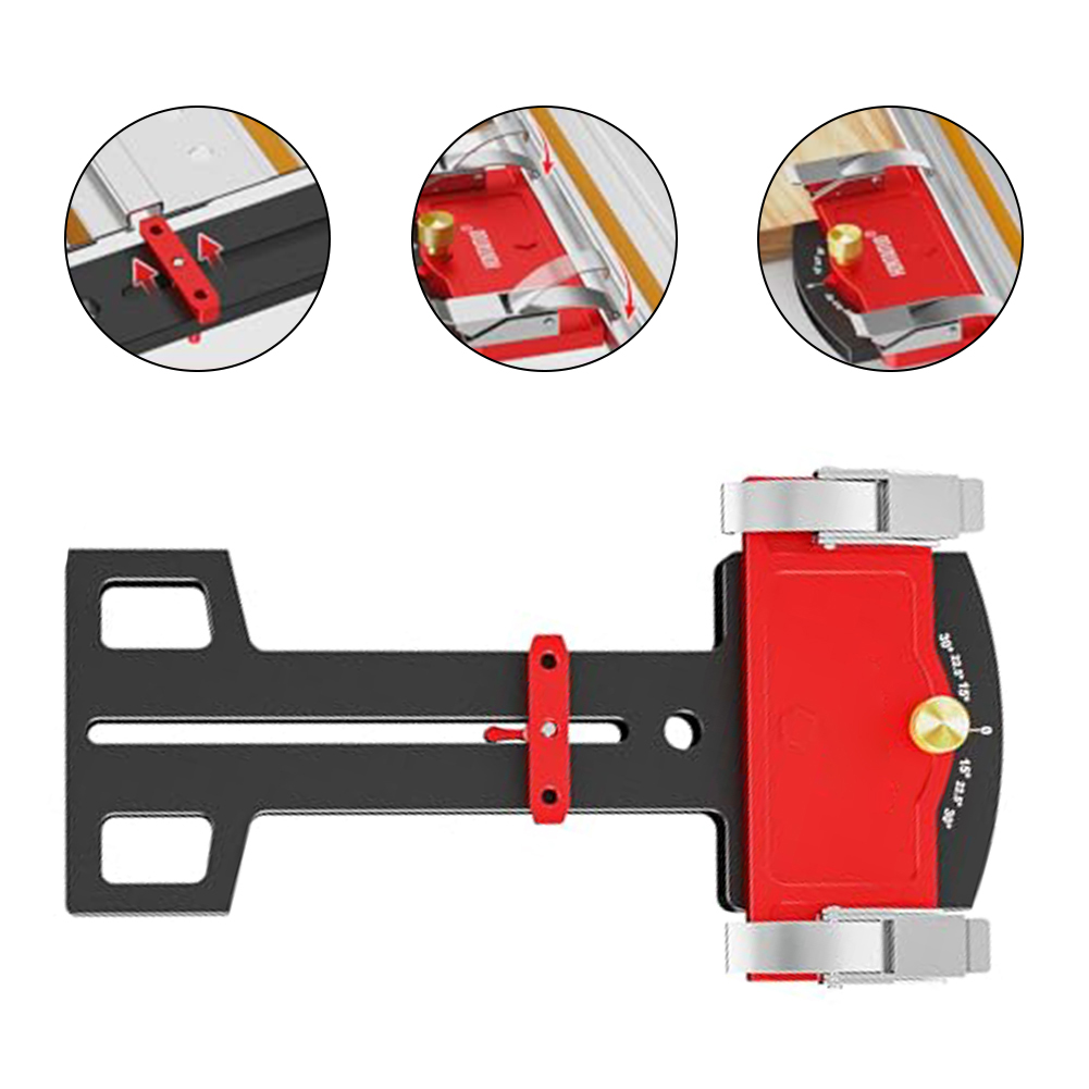 1pc 背もたれリミッター精密マルチアングルトラックソー正方 - Hand Tools And Workshop Equipment のレビューと価格
