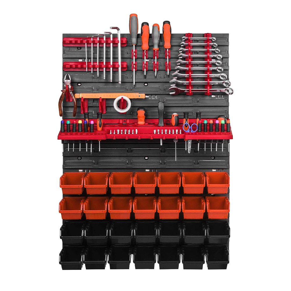 ツールウォール収納棚 ツールホルダー 多機能壁掛けツールラッ - Workshop Tools Rack のレビューと価格