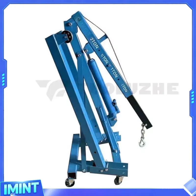 2トン折りたたみ式青色自動車エンジンリフティングツール油圧ク - Workshop Tools And Equipment のレビューと価格