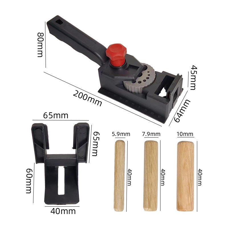 木工用ドリルロケータージグ 10穴 正確な3mmから12mm - Workshop Tools Locations のレビューと価格