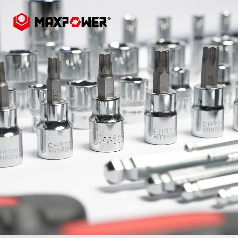 マックスパワーワークショップ 150ピース 車修理工具セット - Car Workshop Tools Kit のレビューと価格